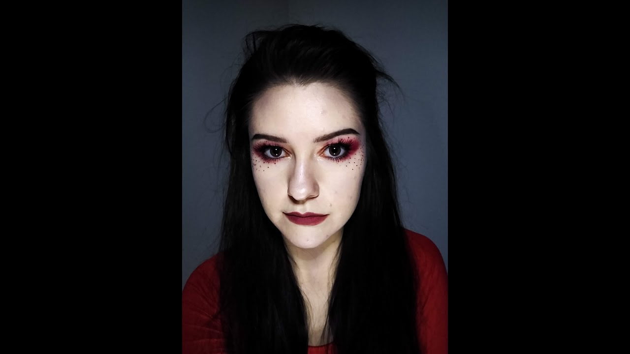 Halloween makeup - darkside