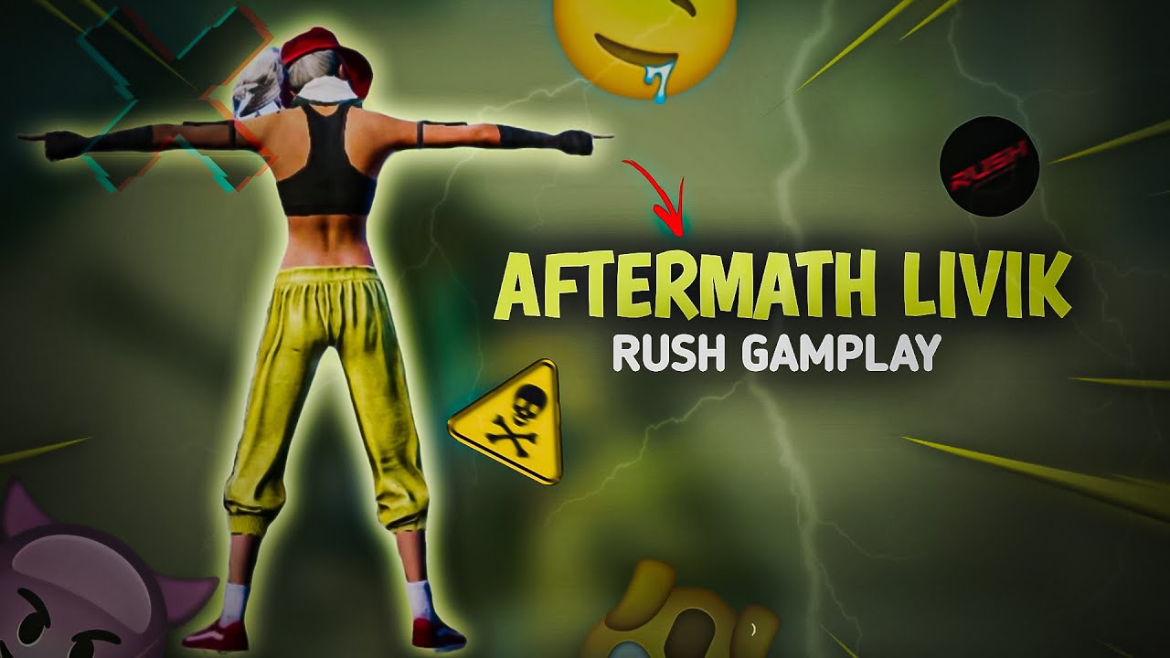 I PLAY NEW UPDATE OF AFTERMATH AND THIS HAPPEND 🥶🥵 | RUSH STAR YT