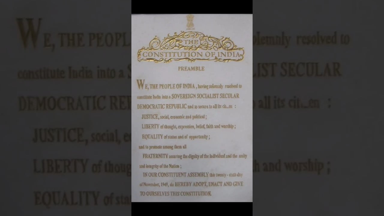 preamble of the constitution प्रस्तावना #constitution #polity #ytshorts #upsc