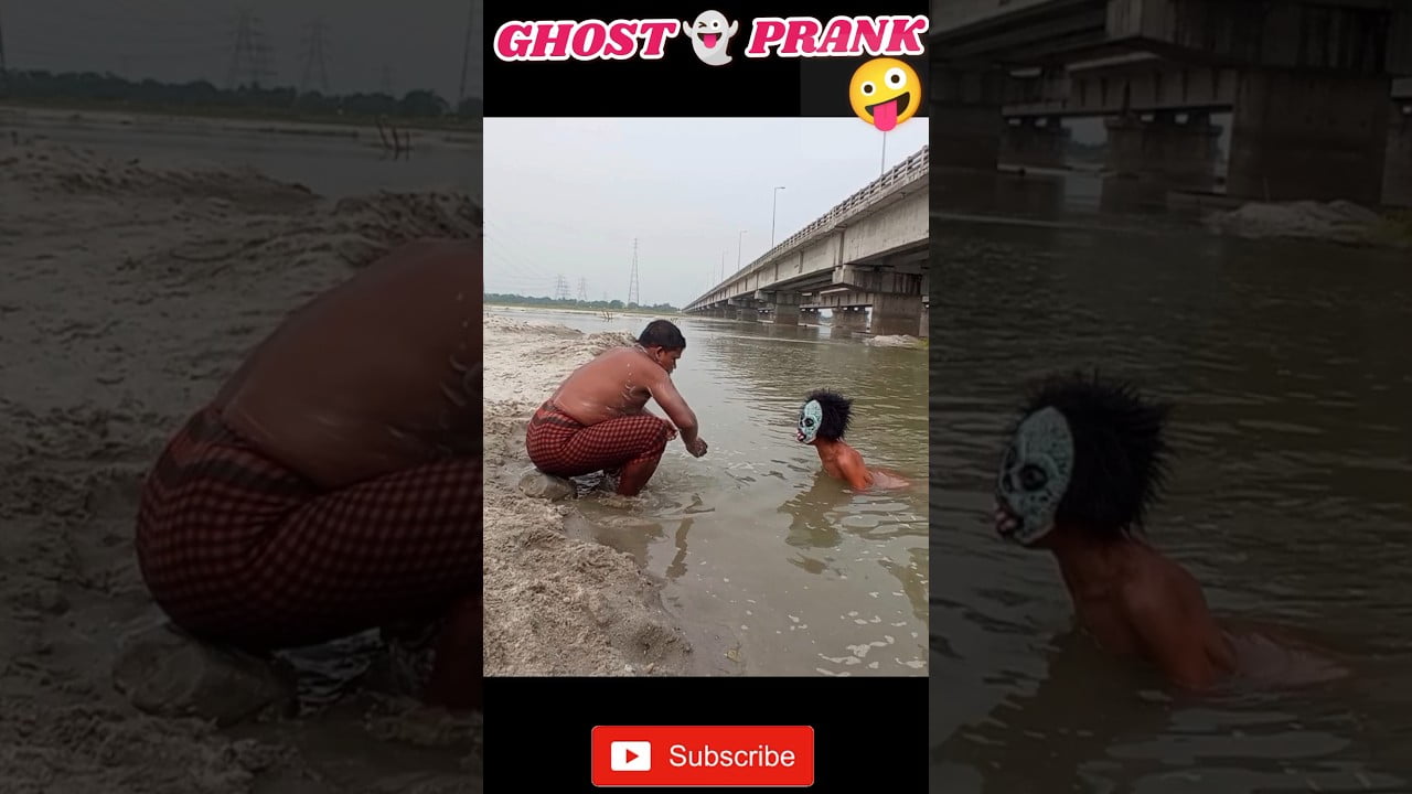 MAN WASHING HIS FACE WITH SOAP ON GHOST 👺 PRANK 😜 #prank #shortsfeed #ghost @SreemontovlogS