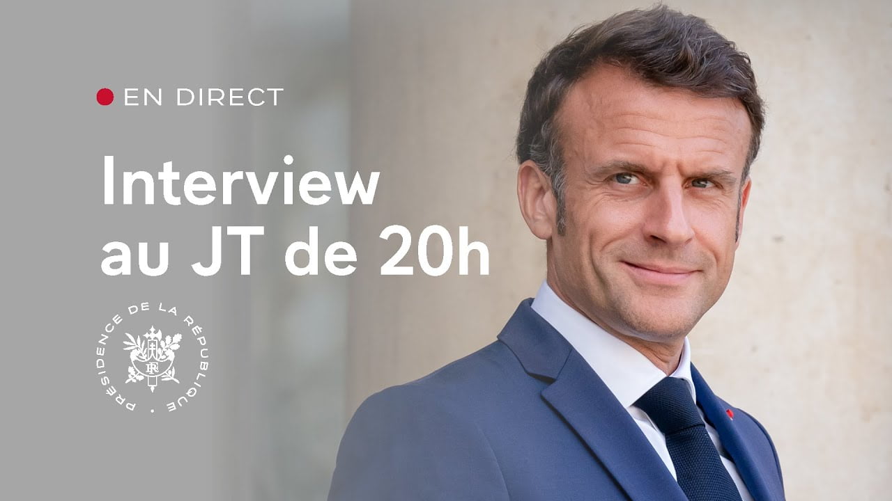 Mon interview au 20h de TF1 et de France 2.