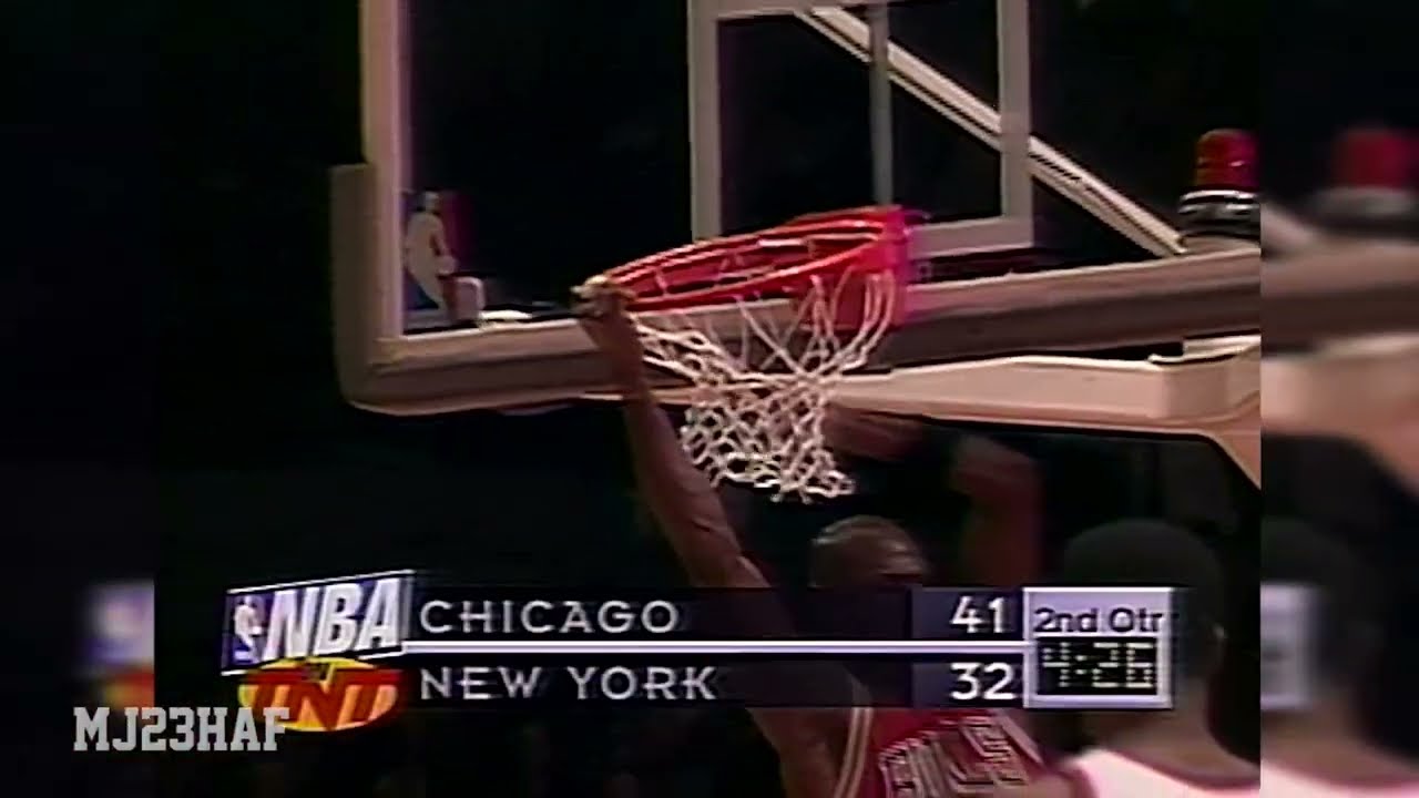Michael Jordan Loved to Make John Starks Suffered (1996.01.23)