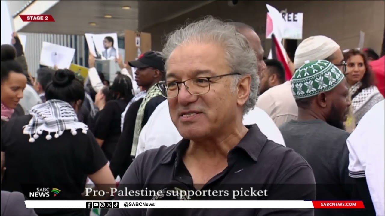 Pro-Palestine supporters call for cessation of hostilities in Gaza